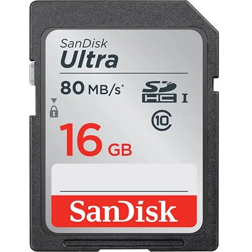 16GB Ultra Micro Sdhc c10 80MB / S