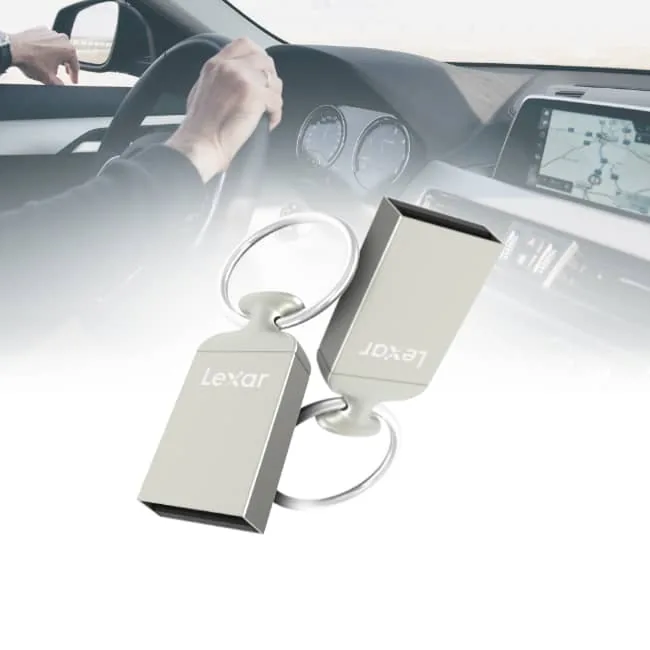 Lexar Jumbdrive M22 64GB USB 2.0 Light Gold Flas Drive