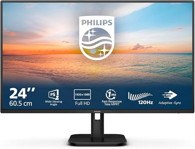 Philips 24 LED Monitor With Speaker 24E1N11