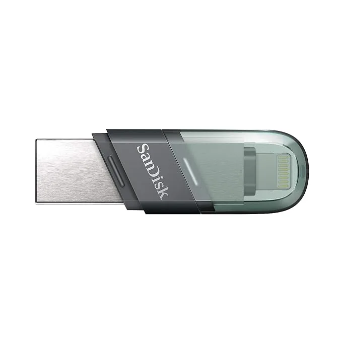 SanDisk Ixpand Flash Drive Flip 128GB Type A+ Lighting