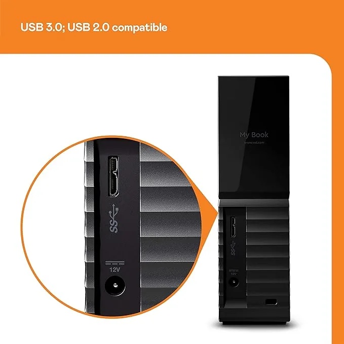 Wd My Book 18TB External USB 3.0 Hard Disk